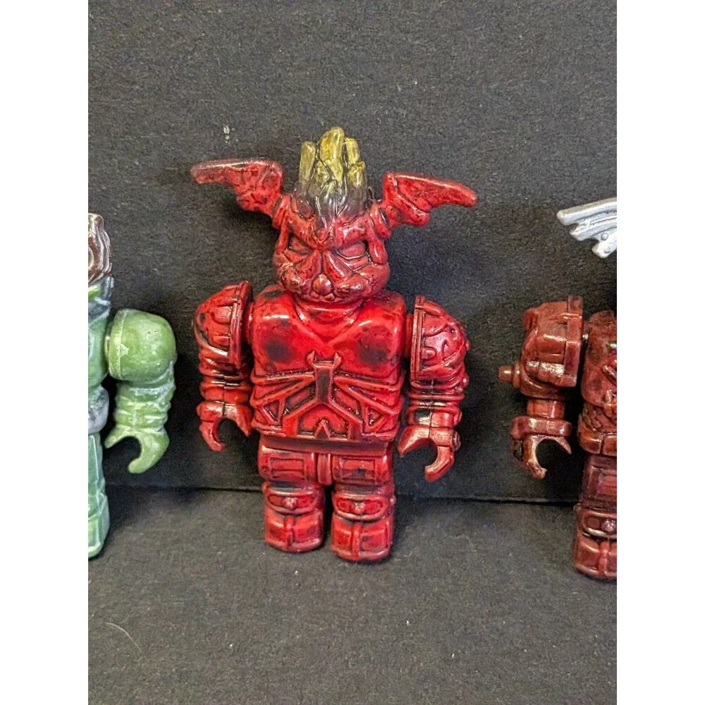 Mega Bloks Dragons Universe Krystal Wars Mini Figure Lot Of 6